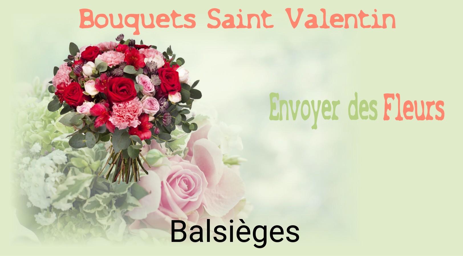 Roses de Saint-Valentin livrées à Balsièges
